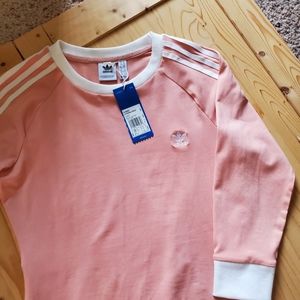 Adidas Meduum Pink Bodycon Midi Dress
